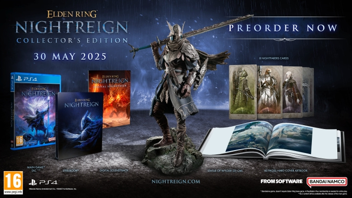 Elden Ring Nightreign (Collector Edition) (PS4) i gruppen HJEMMEELEKTRONIK / Spilkonsoller og tilbehør / Sony PlayStation 4 / Spil hos TP E-commerce Nordic AB (D26325)