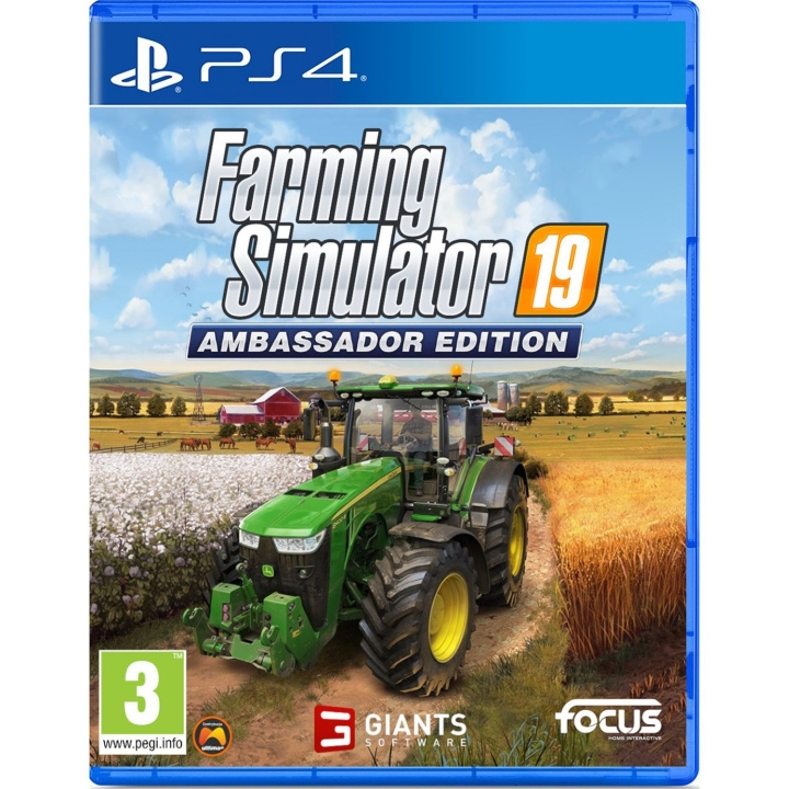 Farming Simulator 19 - Ambassador Edition (PS4) i gruppen HJEMMEELEKTRONIK / Spilkonsoller og tilbehør / Sony PlayStation 4 / Spil hos TP E-commerce Nordic AB (D26347)