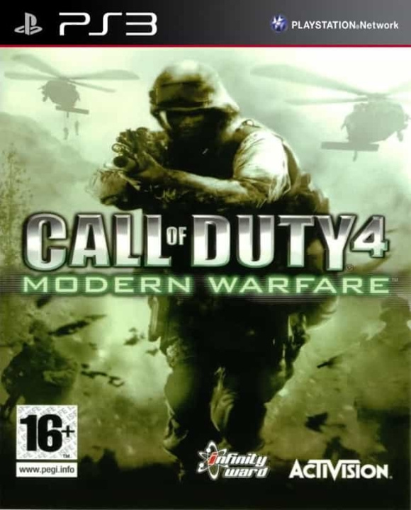 CALL OF DUTY 4: Modern Warfare i gruppen HJEMMEELEKTRONIK / Spilkonsoller og tilbehør / Sony PlayStation 3 hos TP E-commerce Nordic AB (D26368)