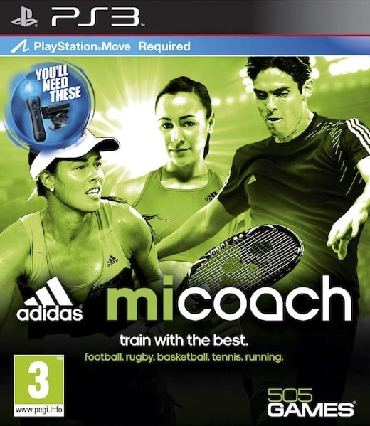 Adidas miCoach: The Basics i gruppen HJEMMEELEKTRONIK / Spilkonsoller og tilbehør / Sony PlayStation 3 hos TP E-commerce Nordic AB (D26372)