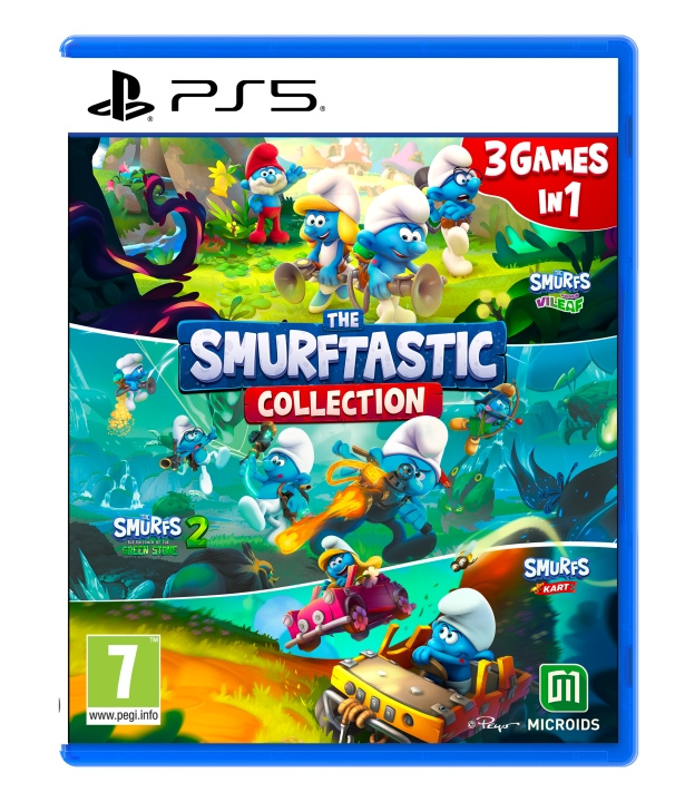The Smurftastic Collection (3-in-1) (PS5) i gruppen HJEMMEELEKTRONIK / Spilkonsoller og tilbehør / Sony PlayStation 5 / Spil hos TP E-commerce Nordic AB (D26373)