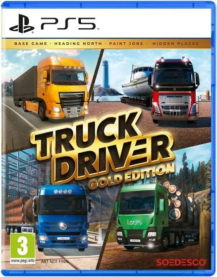 Truck Driver: Gold Edition (PS5) i gruppen HJEMMEELEKTRONIK / Spilkonsoller og tilbehør / Sony PlayStation 5 / Spil hos TP E-commerce Nordic AB (D26404)