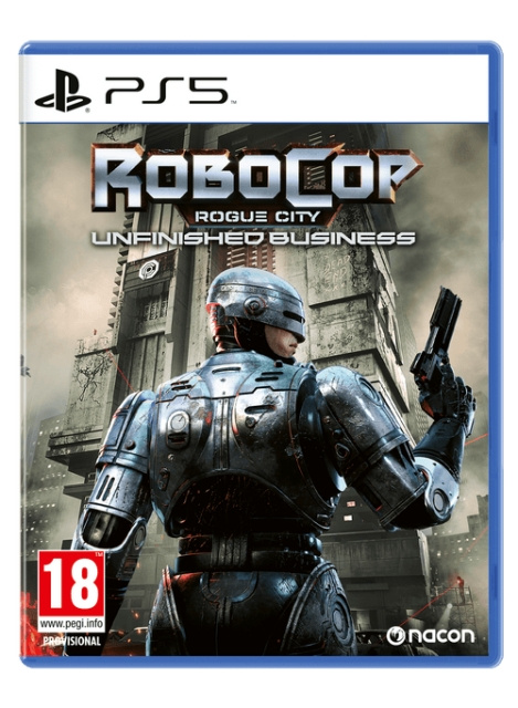 Robocop: Rogue City – Unfinished Business (PS5) i gruppen HJEMMEELEKTRONIK / Spilkonsoller og tilbehør / Sony PlayStation 5 / Spil hos TP E-commerce Nordic AB (D26458)