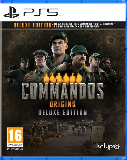 Commandos Origins (Deluxe Edition) (PS5) i gruppen HJEMMEELEKTRONIK / Spilkonsoller og tilbehør / Sony PlayStation 5 / Spil hos TP E-commerce Nordic AB (D26497)