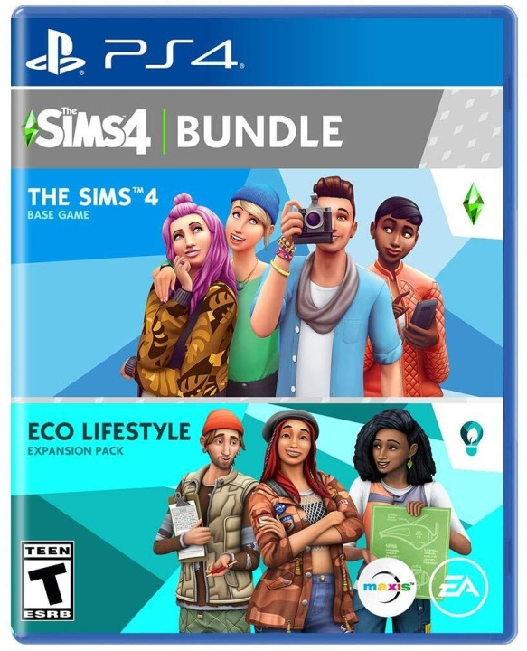 The Sims 4 + Eco Lifestyle Bundle (Import) (PS4) i gruppen HJEMMEELEKTRONIK / Spilkonsoller og tilbehør / Sony PlayStation 4 / Spil hos TP E-commerce Nordic AB (D26530)