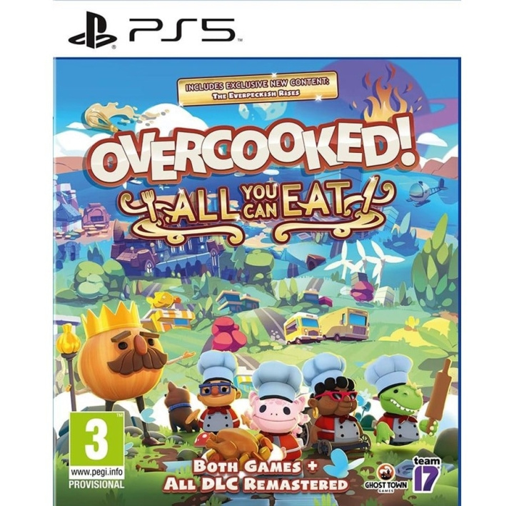 Overcooked! All You Can Eat (PS5) i gruppen HJEMMEELEKTRONIK / Spilkonsoller og tilbehør / Sony PlayStation 5 / Spil hos TP E-commerce Nordic AB (D26558)
