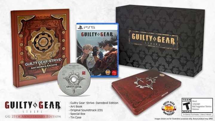 Guilty Gear: Strive (GG 25th Anniversary Box) (Import) (PS5) i gruppen HJEMMEELEKTRONIK / Spilkonsoller og tilbehør / Sony PlayStation 5 / Spil hos TP E-commerce Nordic AB (D26577)