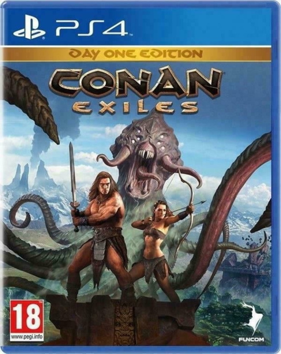 Conan Exiles (Day one Edition) (PS4) i gruppen HJEMMEELEKTRONIK / Spilkonsoller og tilbehør / Sony PlayStation 4 / Spil hos TP E-commerce Nordic AB (D26583)