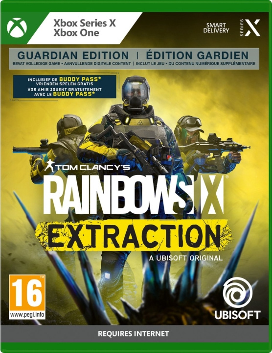 Tom Clancy\'s Rainbow six: Extraction (Guardian Edition) ( FR/NL/Multi in Game) (XseriesX) i gruppen HJEMMEELEKTRONIK / Spilkonsoller og tilbehør / Xbox Series X / Spil hos TP E-commerce Nordic AB (D26667)