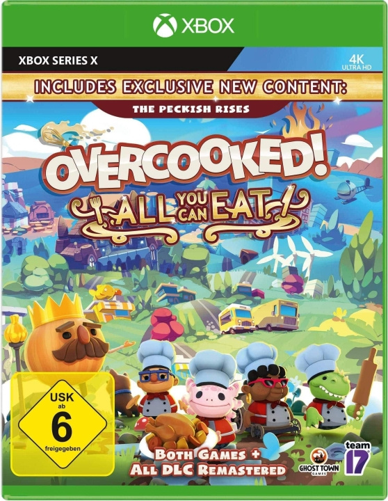 Overcooked! All You Can Eat (DE-Multi In Game) (XseriesX) i gruppen HJEMMEELEKTRONIK / Spilkonsoller og tilbehør / Xbox Series X / Spil hos TP E-commerce Nordic AB (D26682)