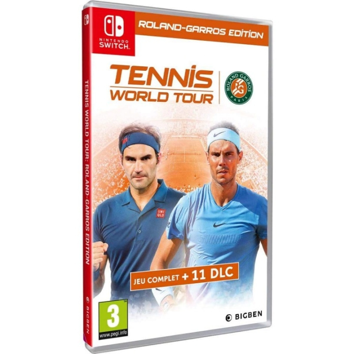 Tennis World Tour (Roland Garros Edition) (FR/GER/Multi in Game) (Switch) i gruppen HJEMMEELEKTRONIK / Spilkonsoller og tilbehør / Nintendo Switch / Spil hos TP E-commerce Nordic AB (D26707)