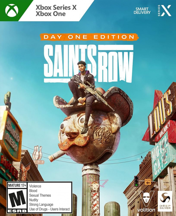 Saints Row (Day 1 Edition) (De/Multi in Game) (XseriesX) i gruppen HJEMMEELEKTRONIK / Spilkonsoller og tilbehør / Xbox Series X / Spil hos TP E-commerce Nordic AB (D26733)