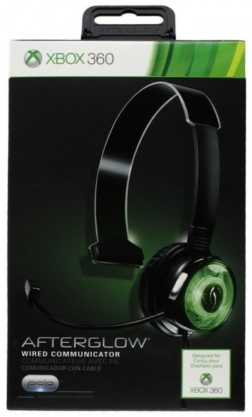 PDP Gaming Headset Afterglow Mono AX.4 Licenciado - PDP i gruppen HJEMMEELEKTRONIK / Spilkonsoller og tilbehør / Xbox 360 hos TP E-commerce Nordic AB (D26738)