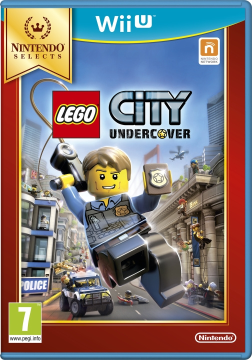 LEGO City Undercover (Solus) (Selects) i gruppen HJEMMEELEKTRONIK / Spilkonsoller og tilbehør / Nintendo Wii U hos TP E-commerce Nordic AB (D26741)