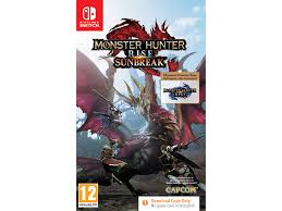 Monster Hunter Rise Sunbreak (CIAB) (Switch) i gruppen HJEMMEELEKTRONIK / Spilkonsoller og tilbehør / Nintendo Switch / Spil hos TP E-commerce Nordic AB (D26744)