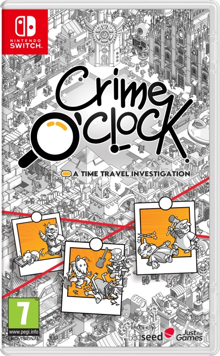 Crime O\'Clock (Switch) i gruppen HJEMMEELEKTRONIK / Spilkonsoller og tilbehør / Nintendo Switch / Spil hos TP E-commerce Nordic AB (D26757)