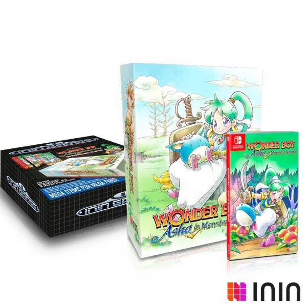 Wonder Boy: Asha in Monsterland Ultra Collectors Edition - (Strictly Limited Games) (Switch) i gruppen HJEMMEELEKTRONIK / Spilkonsoller og tilbehør / Nintendo Switch / Spil hos TP E-commerce Nordic AB (D26762)
