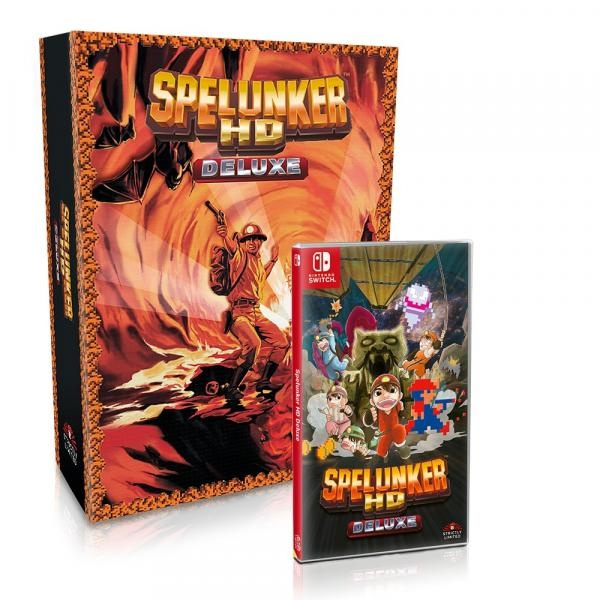 Spelunker HD Collectors Edition - (Strictly Limited Games) (Switch) i gruppen HJEMMEELEKTRONIK / Spilkonsoller og tilbehør / Nintendo Switch / Spil hos TP E-commerce Nordic AB (D26770)