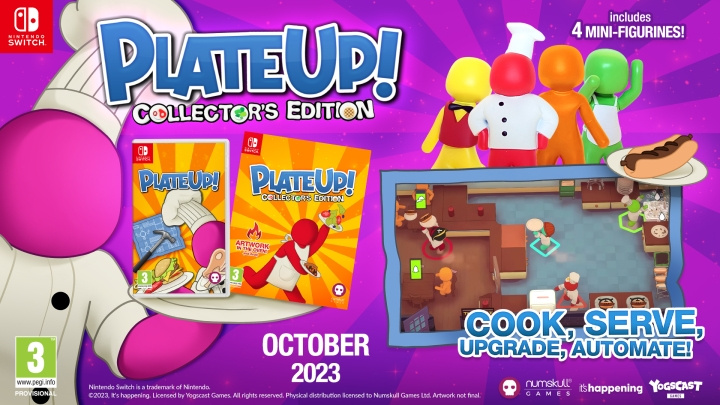 Plate Up Collectors Edition (Switch) i gruppen HJEMMEELEKTRONIK / Spilkonsoller og tilbehør / Nintendo Switch / Spil hos TP E-commerce Nordic AB (D26782)