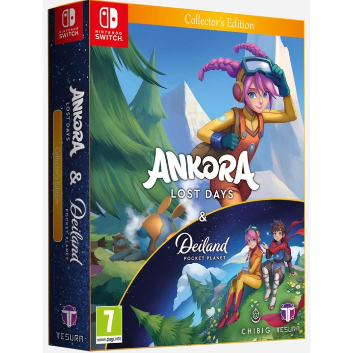 Ankora: Lost Days & Deiland: Pocket Planet (Collector\'s Edition) (Switch) i gruppen HJEMMEELEKTRONIK / Spilkonsoller og tilbehør / Nintendo Switch / Spil hos TP E-commerce Nordic AB (D26791)
