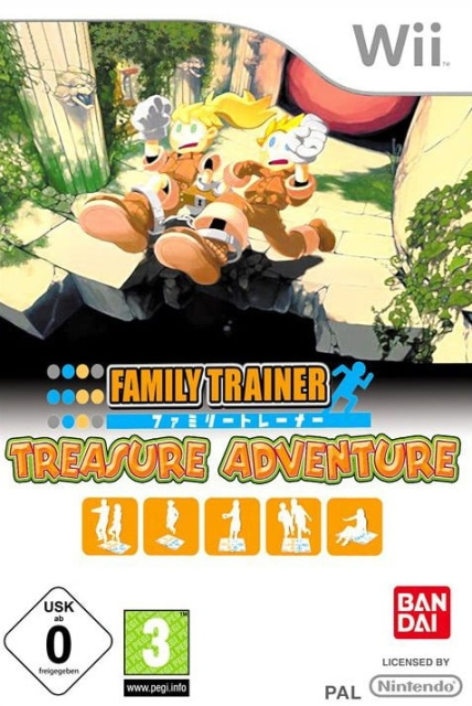 Family Trainer Treasure A Bundle i gruppen HJEMMEELEKTRONIK / Spilkonsoller og tilbehør / Nintendo Wii hos TP E-commerce Nordic AB (D26808)