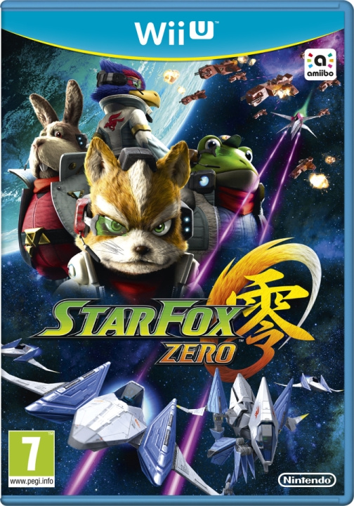 Star Fox Zero i gruppen HJEMMEELEKTRONIK / Spilkonsoller og tilbehør / Nintendo Wii U hos TP E-commerce Nordic AB (D26844)