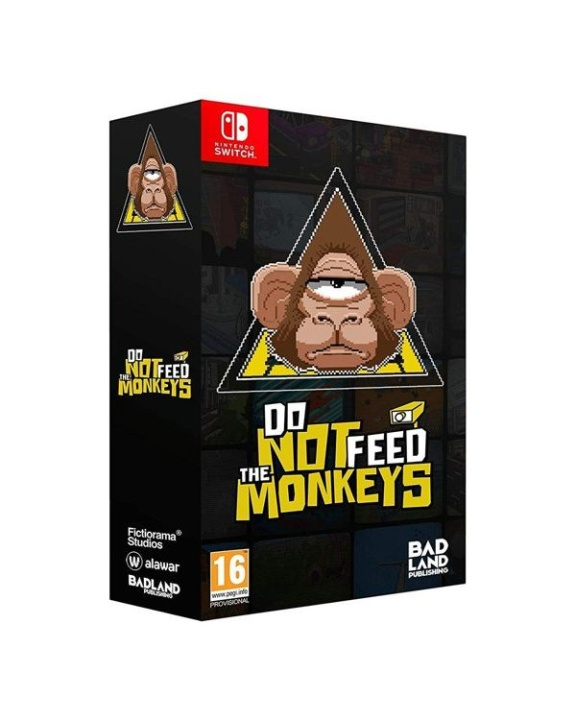 Do not Feed the Monkeys: Collectors Edition (Switch) i gruppen HJEMMEELEKTRONIK / Spilkonsoller og tilbehør / Nintendo Switch / Spil hos TP E-commerce Nordic AB (D26868)