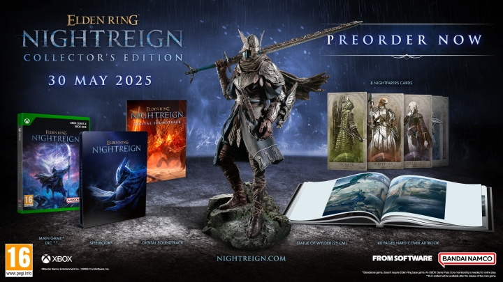 Elden Ring Nightreign (Collector Edition) (XseriesX) i gruppen HJEMMEELEKTRONIK / Spilkonsoller og tilbehør / Xbox Series X / Spil hos TP E-commerce Nordic AB (D26882)