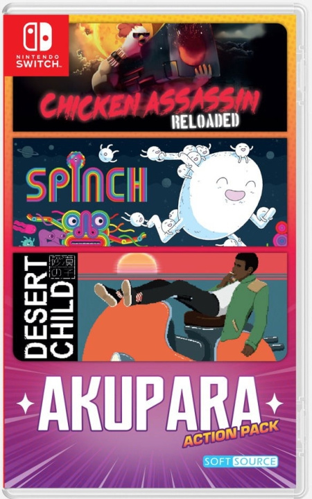 Akupara Action Pack (Import) (Multi-Language) (Switch) i gruppen HJEMMEELEKTRONIK / Spilkonsoller og tilbehør / Nintendo Switch / Spil hos TP E-commerce Nordic AB (D26901)