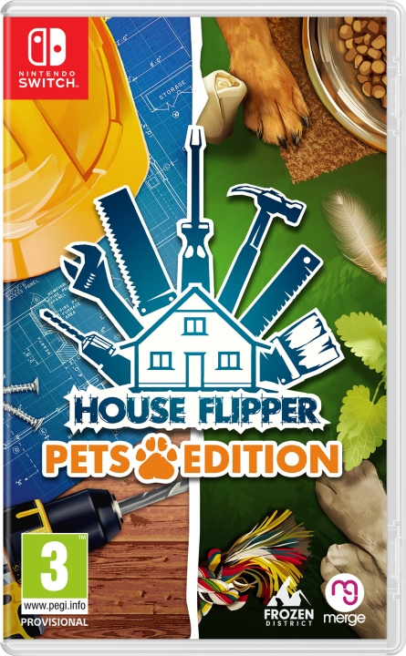House Flipper - Pets Edition (Switch) i gruppen HJEMMEELEKTRONIK / Spilkonsoller og tilbehør / Nintendo Switch / Spil hos TP E-commerce Nordic AB (D26947)