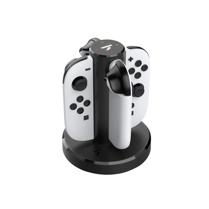 Stealth Magnetisk quad-oplader - Switch 2 i gruppen HJEMMEELEKTRONIK / Spilkonsoller og tilbehør / Nintendo Switch 2 / Tilbehør hos TP E-commerce Nordic AB (D26970)