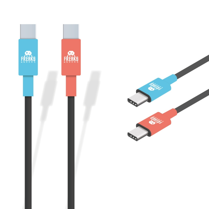 Trade Invaders Switch 2 Opladningskabel - Type C til Type C (3 m) i gruppen HJEMMEELEKTRONIK / Spilkonsoller og tilbehør / Nintendo Switch 2 / Tilbehør hos TP E-commerce Nordic AB (D26996)