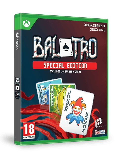 Balatro - Special Edtion (XseriesX) i gruppen HJEMMEELEKTRONIK / Spilkonsoller og tilbehør / Xbox Series X / Spil hos TP E-commerce Nordic AB (D27056)