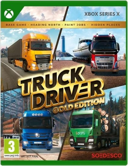 Truck Driver: Gold Edition (XseriesX) i gruppen HJEMMEELEKTRONIK / Spilkonsoller og tilbehør / Xbox Series X / Spil hos TP E-commerce Nordic AB (D27058)