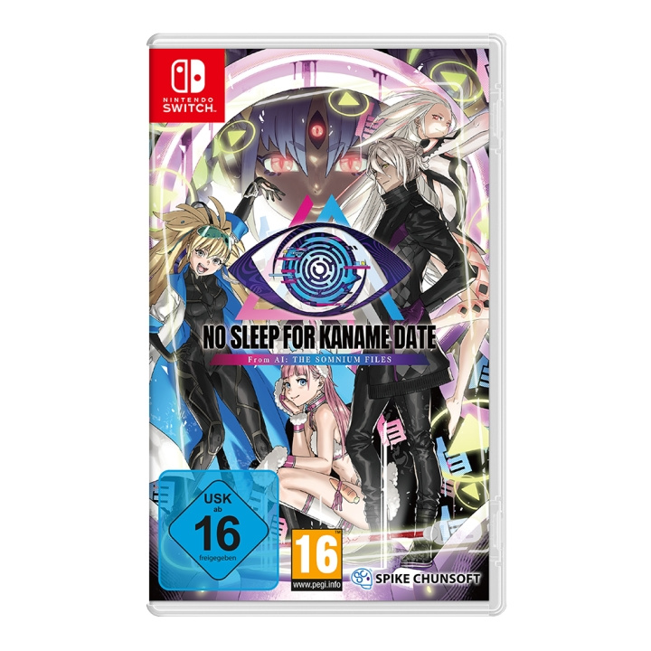 No Sleep For Kaname Date From AI The Somnium Files Aiba Edition (Switch) i gruppen HJEMMEELEKTRONIK / Spilkonsoller og tilbehør / Nintendo Switch / Spil hos TP E-commerce Nordic AB (D27064)