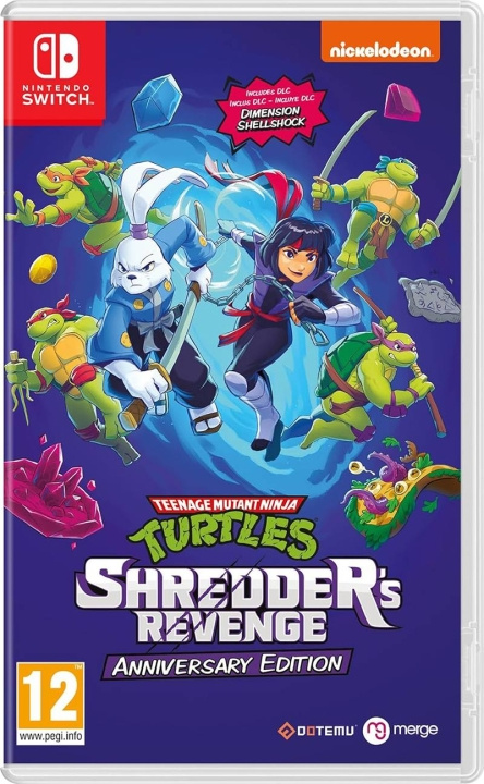 Teenage Mutant Ninja Turtles: Shredder\'s Revenge (Anniversary Edition) (Switch) i gruppen HJEMMEELEKTRONIK / Spilkonsoller og tilbehør / Nintendo Switch / Spil hos TP E-commerce Nordic AB (D27096)