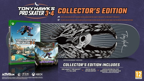 Tony Hawk\'s Pro Skater 3 + 4 Collectors Edition (XONE) i gruppen HJEMMEELEKTRONIK / Spilkonsoller og tilbehør / Xbox One / Spil hos TP E-commerce Nordic AB (D27101)