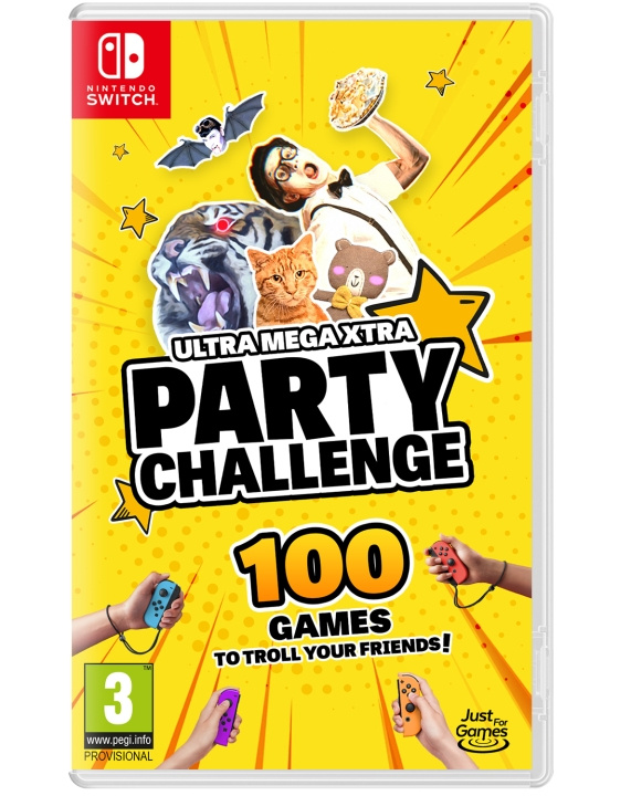 Ultra Mega Xtra Party Challenge (Switch) i gruppen HJEMMEELEKTRONIK / Spilkonsoller og tilbehør / Nintendo Switch / Spil hos TP E-commerce Nordic AB (D27105)