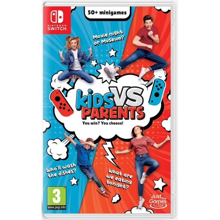 Kids vs Parents (Switch) i gruppen HJEMMEELEKTRONIK / Spilkonsoller og tilbehør / Nintendo Switch / Spil hos TP E-commerce Nordic AB (D27106)