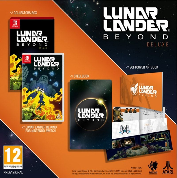 Lunar Lander: Beyond (Deluxe Edition) (Switch) i gruppen HJEMMEELEKTRONIK / Spilkonsoller og tilbehør / Nintendo Switch / Spil hos TP E-commerce Nordic AB (D27175)
