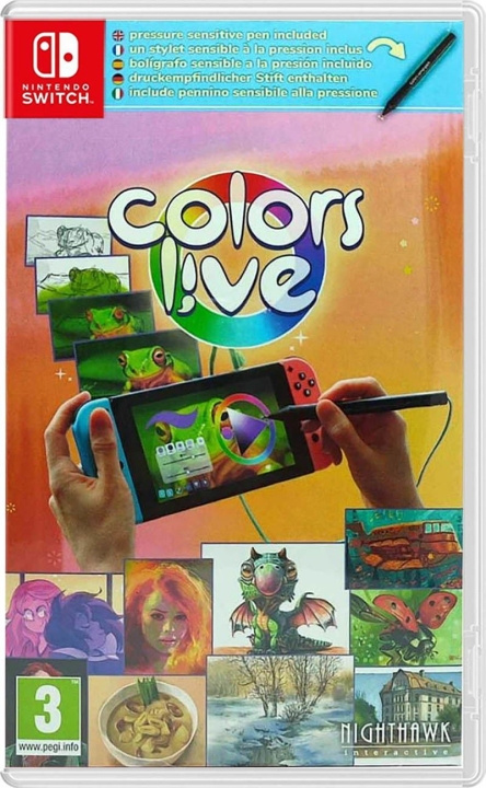 Colors Live (With Pen) (Switch) i gruppen HJEMMEELEKTRONIK / Spilkonsoller og tilbehør / Nintendo Switch / Spil hos TP E-commerce Nordic AB (D27179)