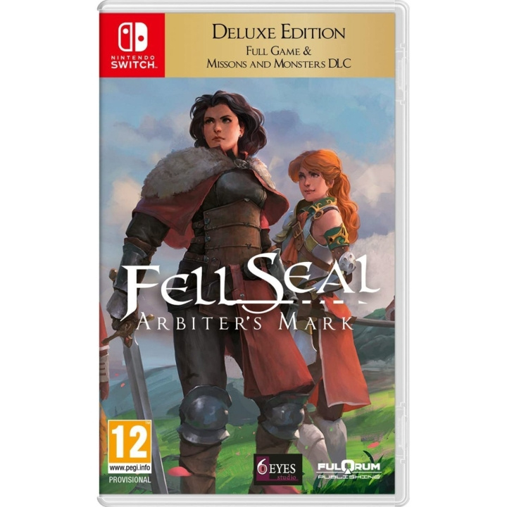 Fell Seal: Arbiter\'s Mark (Deluxe Edition) (Switch) i gruppen HJEMMEELEKTRONIK / Spilkonsoller og tilbehør / Nintendo Switch / Spil hos TP E-commerce Nordic AB (D27187)