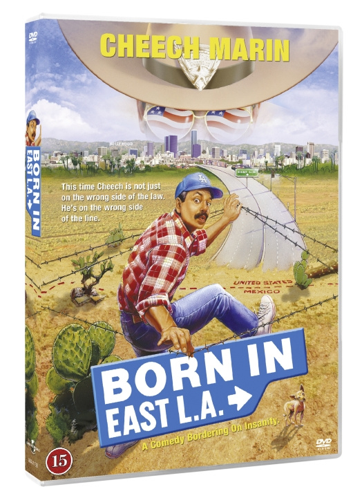 Born In East L.A. - CHEECH MARIN FAVOURITE MOVIE COMEDY i gruppen HJEMMEELEKTRONIK / Lyd & billede / Tv og tilbehør / Film / DVD hos TP E-commerce Nordic AB (D27261)