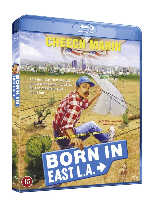 Born In East L.A. - CHEECH MARIN FAVOURITE MOVIE COMEDY i gruppen HJEMMEELEKTRONIK / Lyd & billede / Tv og tilbehør / Film / Blu-ray hos TP E-commerce Nordic AB (D27262)