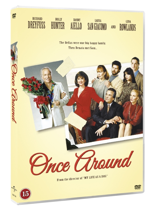 Once Around - Richard Dreyfuss a MUST SEE MOVIE i gruppen HJEMMEELEKTRONIK / Lyd & billede / Tv og tilbehør / Film / DVD hos TP E-commerce Nordic AB (D27271)