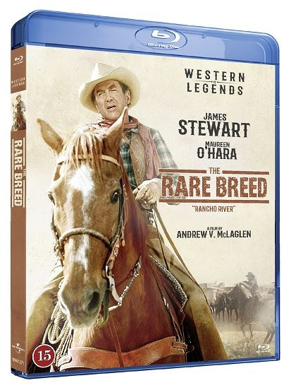The Rare Breed (Aka Rancho River) - A classic western with James Stewart and Maureen O´hara i gruppen HJEMMEELEKTRONIK / Lyd & billede / Tv og tilbehør / Film / Blu-ray hos TP E-commerce Nordic AB (D27287)