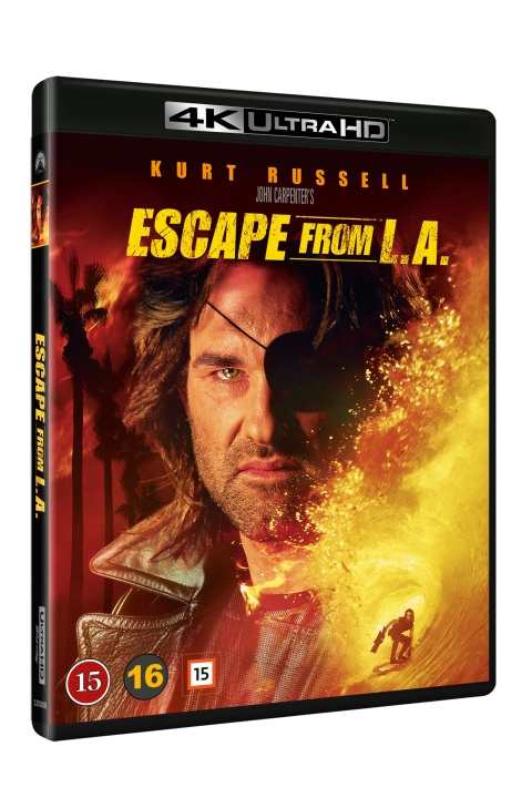 ESCAPE FROM LA i gruppen HJEMMEELEKTRONIK / Lyd & billede / Tv og tilbehør / Film / Blu-ray hos TP E-commerce Nordic AB (D27298)