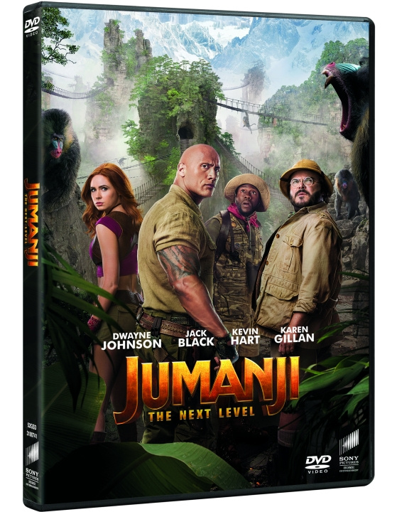 Jumanji: The Next Level - Dvd i gruppen HJEMMEELEKTRONIK / Lyd & billede / Tv og tilbehør / Film / DVD hos TP E-commerce Nordic AB (D27316)
