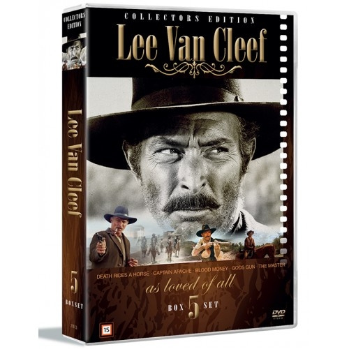 Lee Van Cleef Collection (5-disc) - DVD i gruppen HJEMMEELEKTRONIK / Lyd & billede / Tv og tilbehør / Film / DVD hos TP E-commerce Nordic AB (D27355)