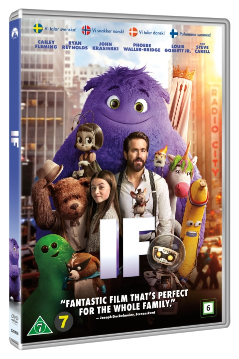 IF (IMAGINARY FRIENDS) - (DVD) i gruppen HJEMMEELEKTRONIK / Lyd & billede / Tv og tilbehør / Film / DVD hos TP E-commerce Nordic AB (D27364)